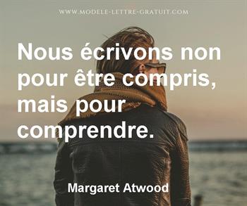 Citation de Margaret Atwood