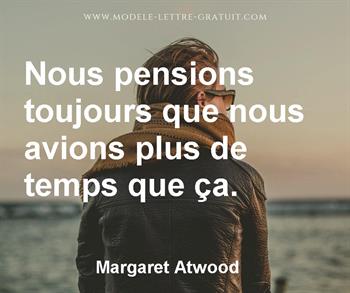 Citation de Margaret Atwood