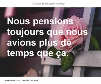 Citations Margaret Atwood