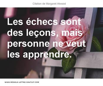 Citations Margaret Atwood