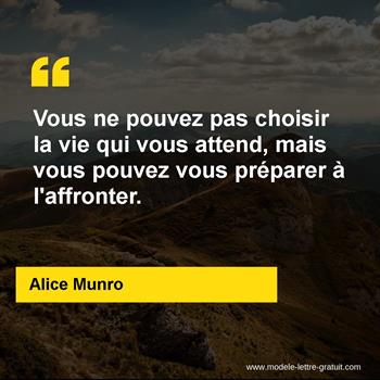 Citation de Alice Munro