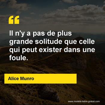 Citation de Alice Munro