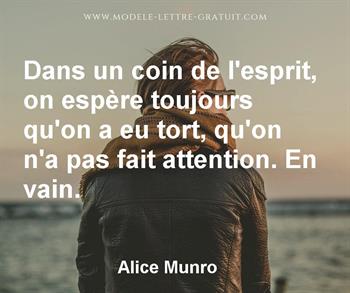 Citation de Alice Munro