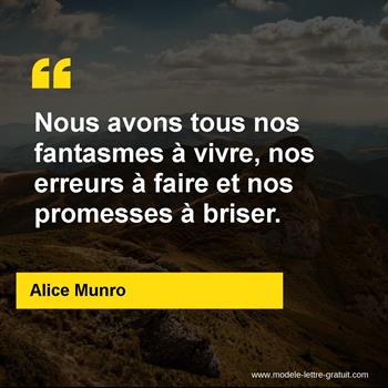 Citation de Alice Munro