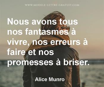 Citation de Alice Munro