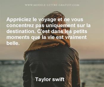 Citation de Taylor swift