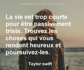 Citation de Taylor swift