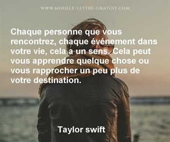 Citation de Taylor swift