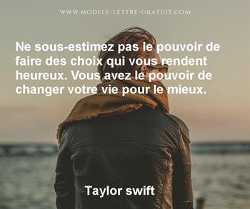 Citation de Taylor swift