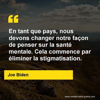 Citation de Joe Biden