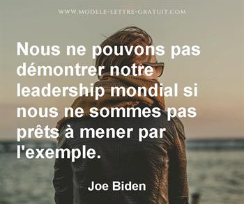 Citation de Joe Biden