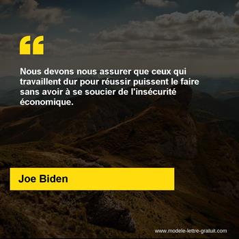 Citation de Joe Biden