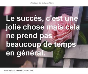 Citations Julien Clerc