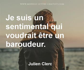 Citation de Julien Clerc