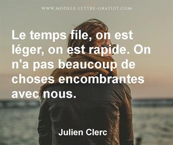 Citation de Julien Clerc