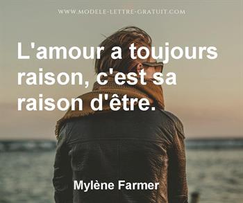 Citation de Mylène Farmer