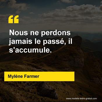 Citation de Mylène Farmer
