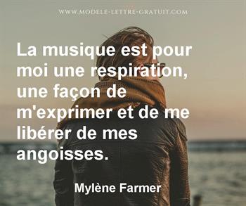 Citation de Mylène Farmer