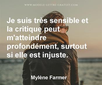 Citation de Mylène Farmer