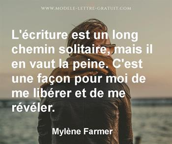 Citation de Mylène Farmer