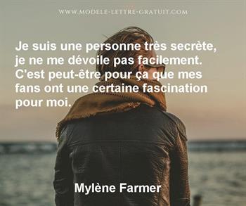 Citation de Mylène Farmer