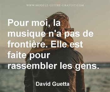 Citation de David Guetta