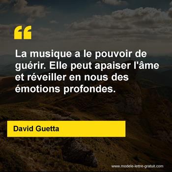 Citation de David Guetta