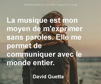 Citation de David Guetta