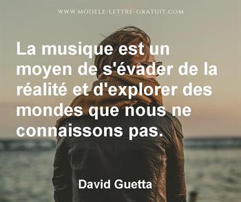 Citation de David Guetta