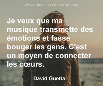 Citation de David Guetta