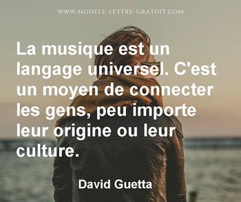 Citation de David Guetta