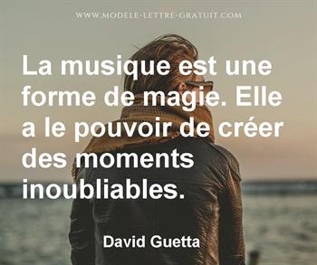 Citation de David Guetta