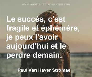 Citation de Paul Van Haver Stromae