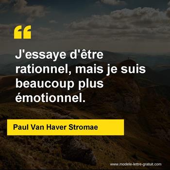 Citation de Paul Van Haver Stromae