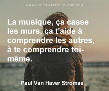 Citation de Paul Van Haver Stromae