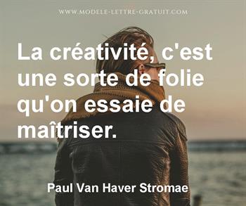 Citation de Paul Van Haver Stromae