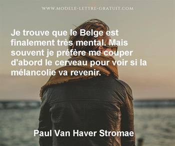 Citation de Paul Van Haver Stromae