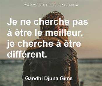 Citation de Gandhi Djuna Gims