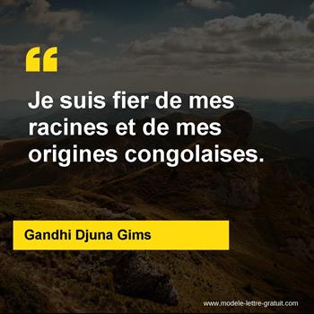 Citation de Gandhi Djuna Gims