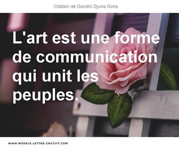 Citations Gandhi Djuna Gims