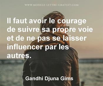 Citation de Gandhi Djuna Gims