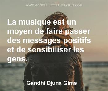 Citation de Gandhi Djuna Gims