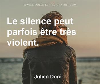 Citation de Julien Doré