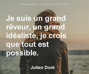 Citation de Julien Doré