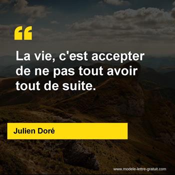 Citations Julien Doré