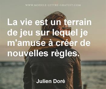 Citation de Julien Doré