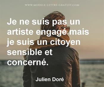 Citation de Julien Doré