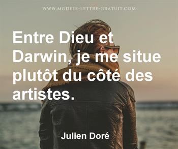 Citation de Julien Doré