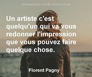 Citation de Florent Pagny