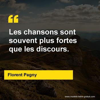 Citation de Florent Pagny